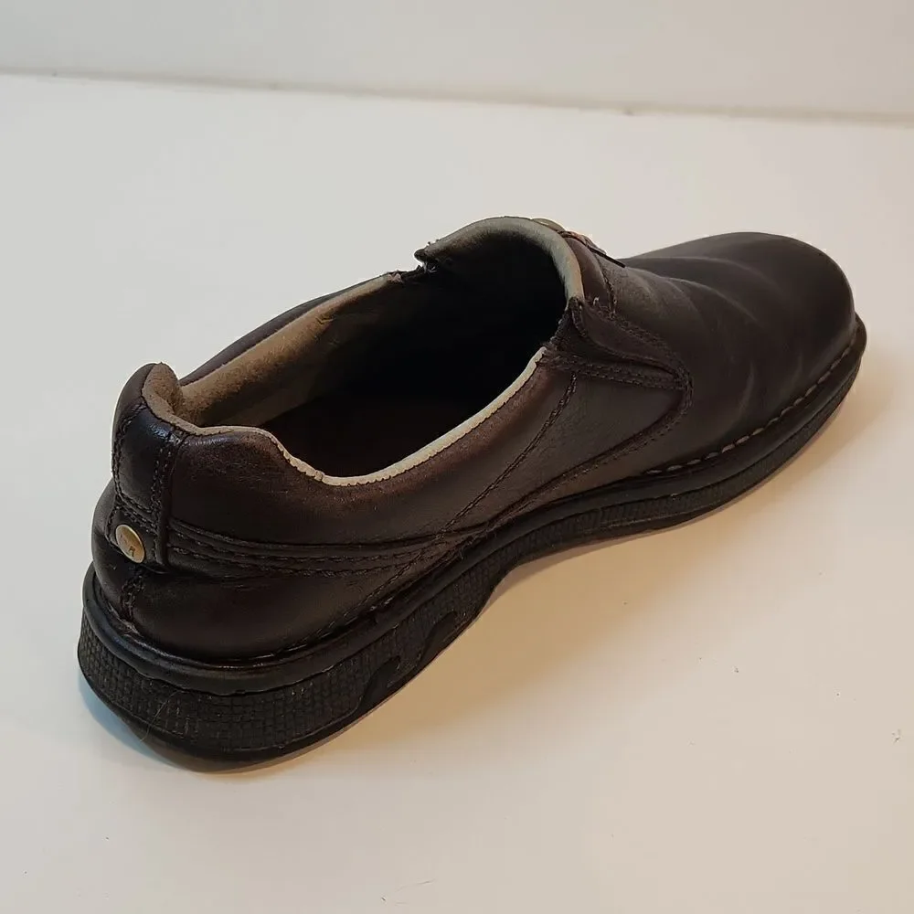 Merrell World Legend Stollen J45051 Men’s Size 8 Pebbled Brown Leather Loafers
